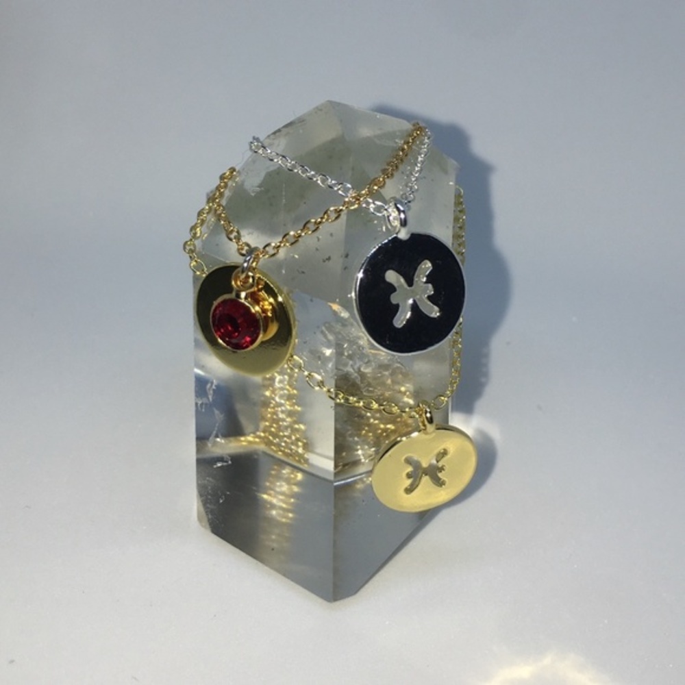 Pisces Zodiac Sign Astrology Necklaces